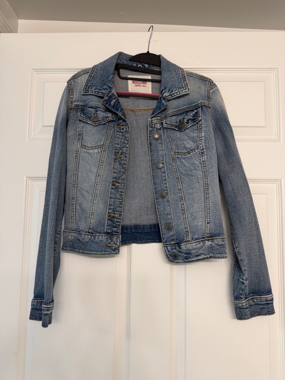 Mossimo Supply Co. Faded Blue Denim Jacket
